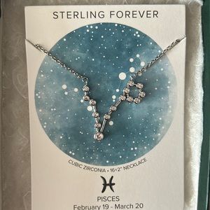 Sterling Forever Pisces necklace